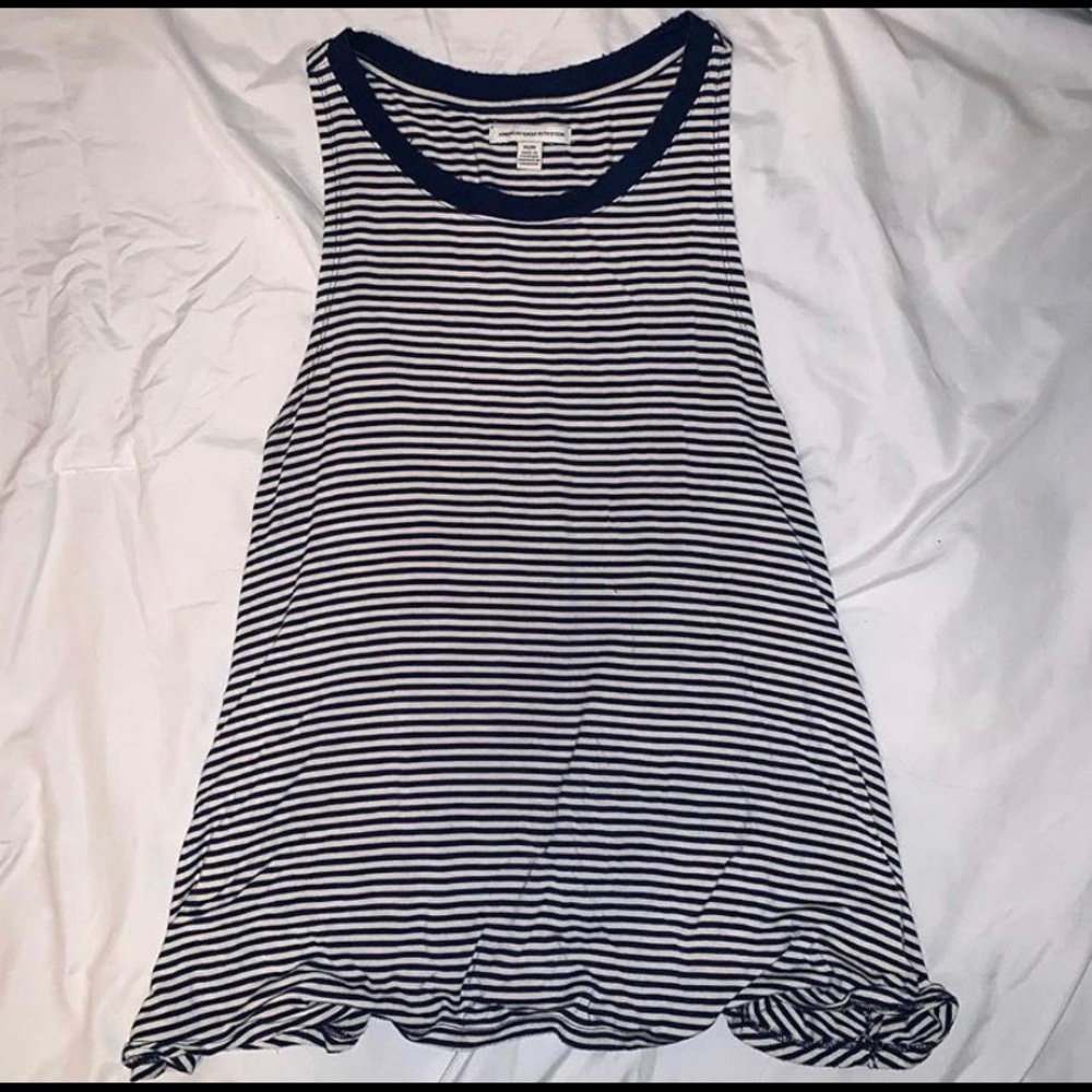 Stripped tank top